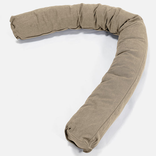 Relaxační polštář XXL - Stonewashed džínovina Zemitá 01