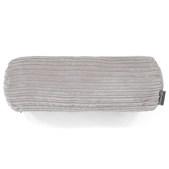 Relaxační Povlak na Polštář 20 x 55cm - Manšestr Hliník Stříbro 02