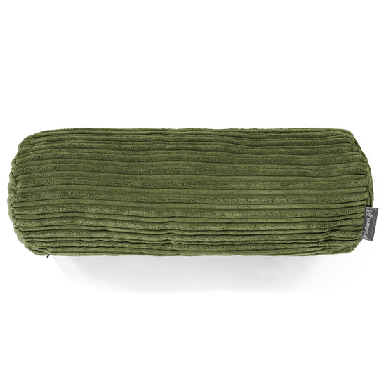 Relaxační Povlak na Polštář 20 x 55cm - Manšestr Lesní zelená 02