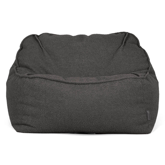 Sedací pytel Sloucher, křeslo - Buklé Tmavomodrá šeď_01