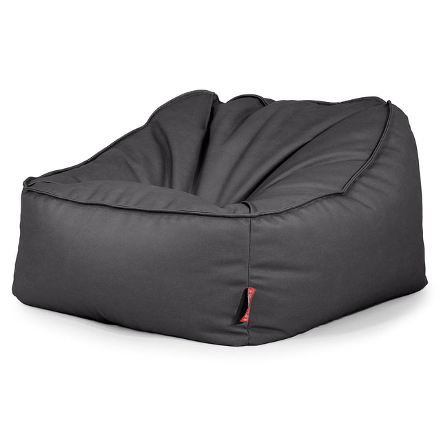 Sedací pytel Sloucher, křeslo - Veganská kůže Černá 03