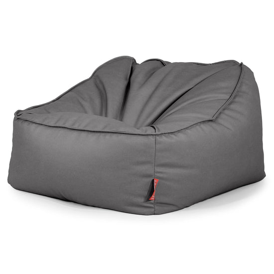 Sedací pytel Sloucher, křeslo - Veganská kůže Šedá 03