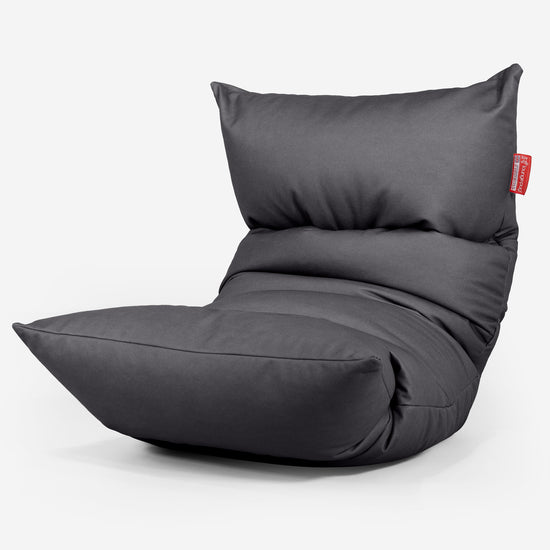 Sedací vak Eva Lounger - Veganská kůže Černá 01