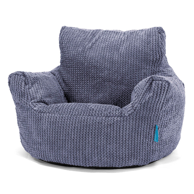Sedací vak křesla pro batolata od 1 do 3 let - Pom pom Fialová 01
