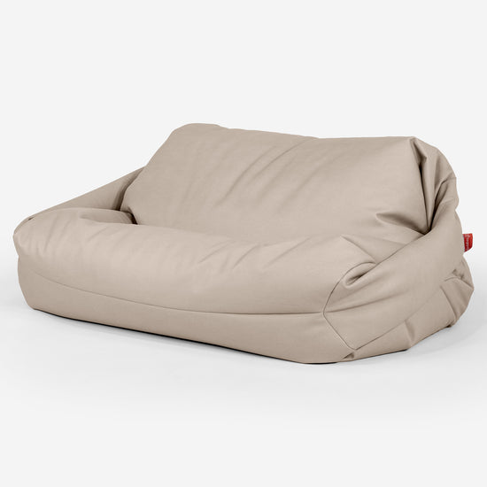 Sedací vak Sabine, pohovka - Veganská kůže Slonovinová 01