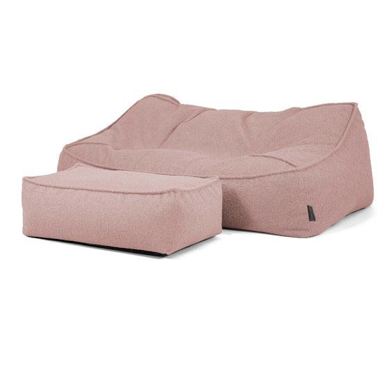 Sedací vak Sloucher, pohovka - Buklé Růžová_02