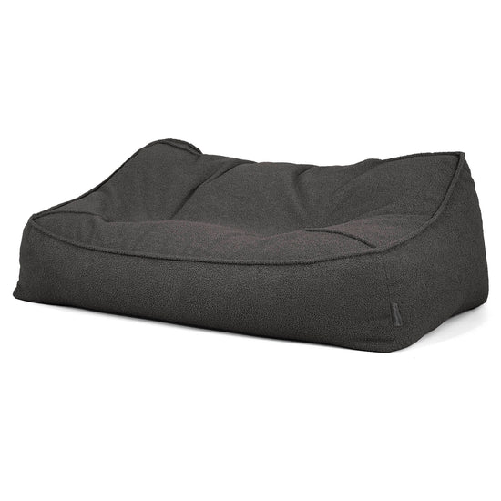 Sedací vak Sloucher, pohovka - Buklé Tmavomodrá šeď_03