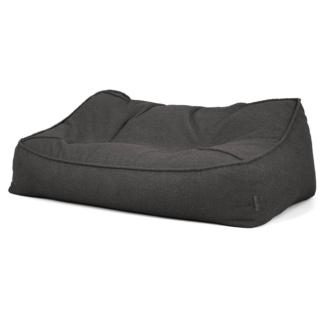 Sedací vak Sloucher, pohovka - Buklé Tmavomodrá šeď_03