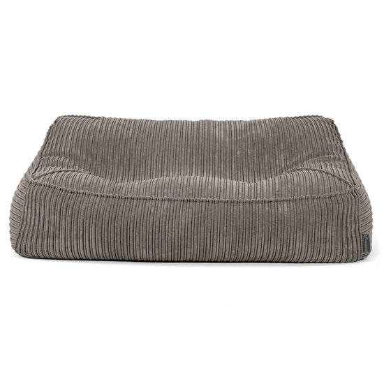 Sedací vak Sloucher, pohovka - Manšestr Tmavomodrá šeď 03