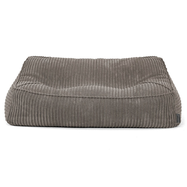 Sedací vak Sloucher, pohovka - Manšestr Tmavomodrá šeď 03