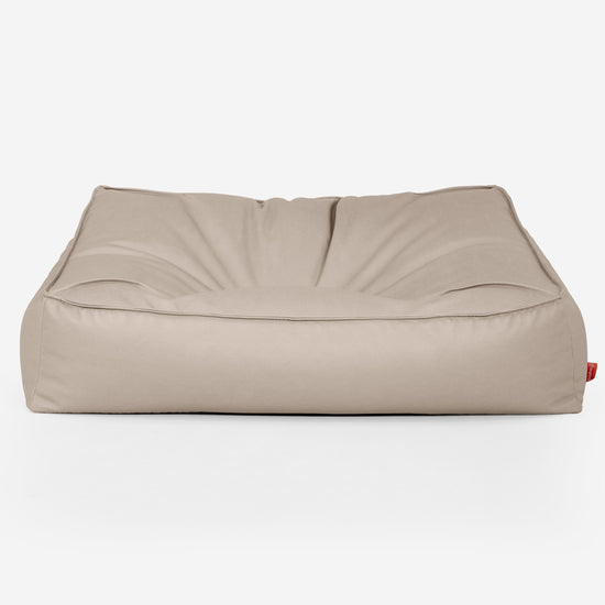 Sedací vak Sloucher, pohovka - Veganská kůže Slonovinová 01