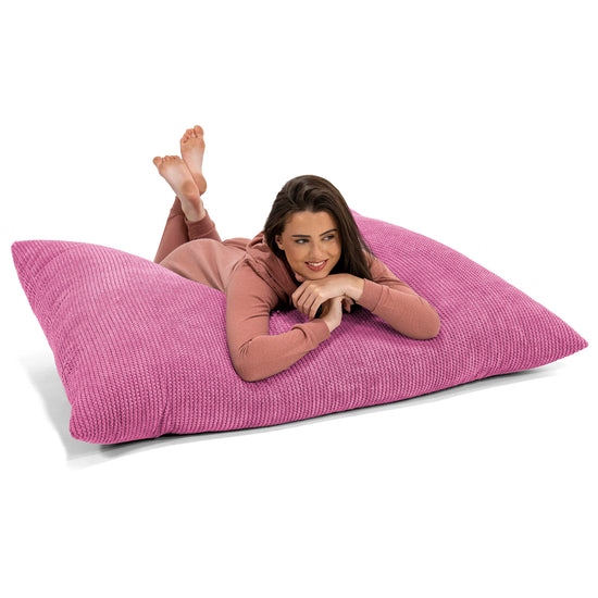 Sedací vak XXL - Pom pom Růžová 03