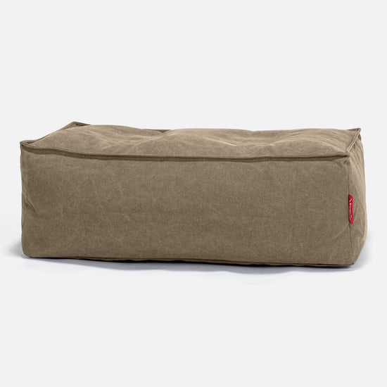 Velká podnožka - Stonewashed džínovina Zemitá 01