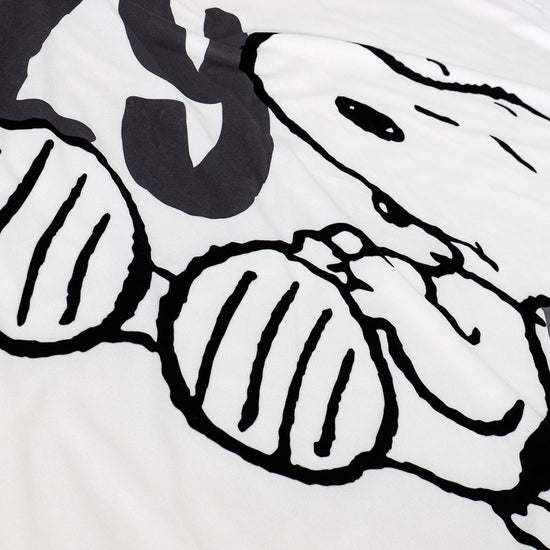 Snoopy Přehoz / Přikrývka Sherpa - Lenost 03