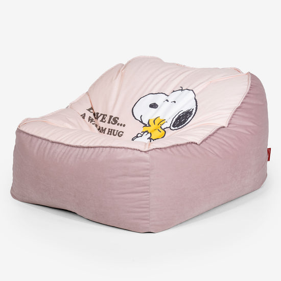 Snoopy Sedací pytel Sloucher, křeslo - Láska 02