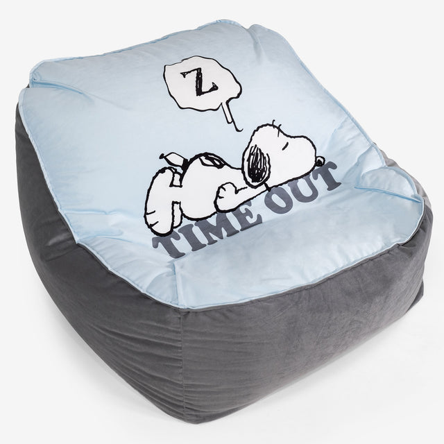 Snoopy Sedací pytel Sloucher, křeslo - Oddechový čas 01
