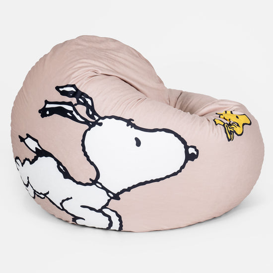 Snoopy Sedací vak pro dospělé Flexforma - Běhání 01