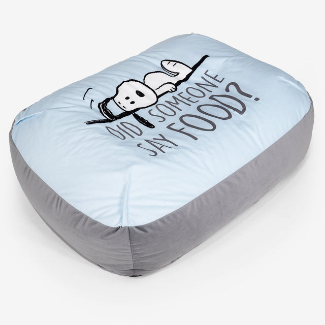 Snoopy Velký pelíšek pro psy Sloucher - Hlad 01