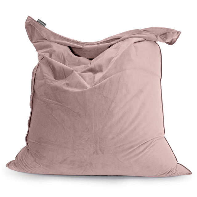 Sedací vak XXL - Samet Růžová 01