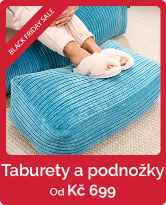 Taburety a podnožky