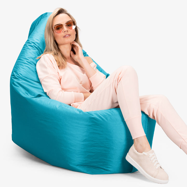 Sedací vak XXL venkovní - SmartCanvas™ Akvamarínová 06