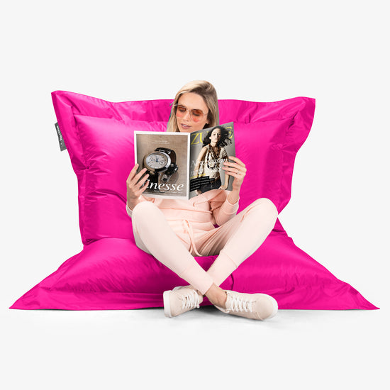 Sedací vak XXL venkovní - SmartCanvas™ Třešňová růžová 05