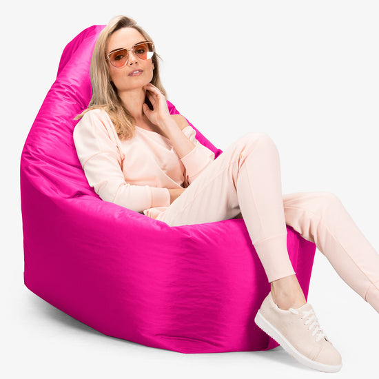 Sedací vak XXL venkovní - SmartCanvas™ Třešňová růžová 06