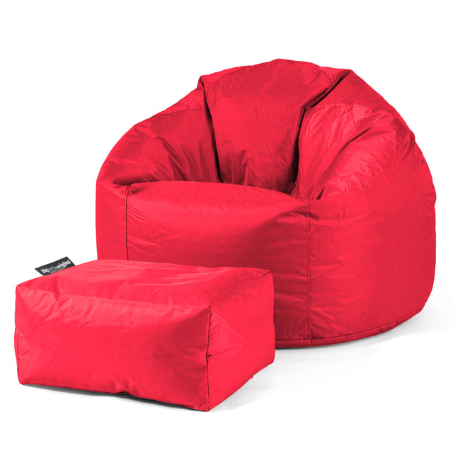 Klasický sedací pytel - SmartCanvas™ Červená 02