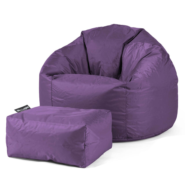 Klasický sedací pytel - SmartCanvas™ Fialová 02