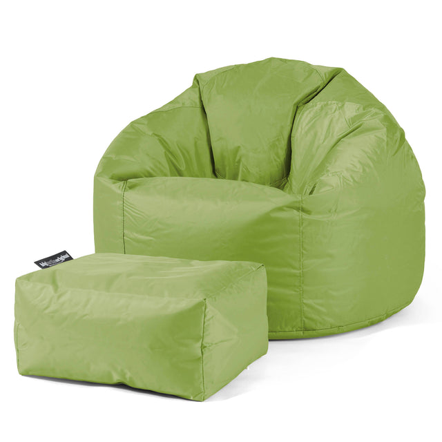 Klasický sedací pytel - SmartCanvas™ Limetkově 02