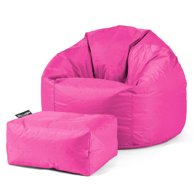 Klasický sedací pytel - SmartCanvas™ Třešňová růžová 02