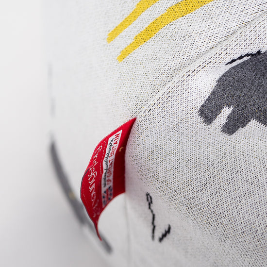 Dětský klasický sedací pytel 1 do 5 let - Pletený Safari 02