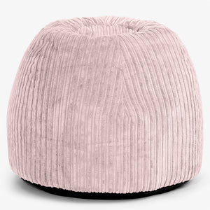 Ergonomická kancelářská pouf-židle - Manšestr Jemně Růžová