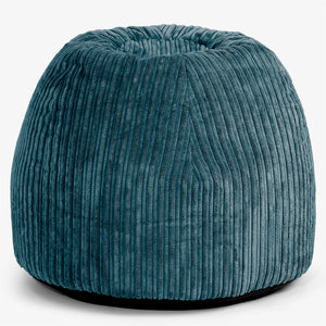 Ergonomická kancelářská pouf-židle - Manšestr Tyrkysová
