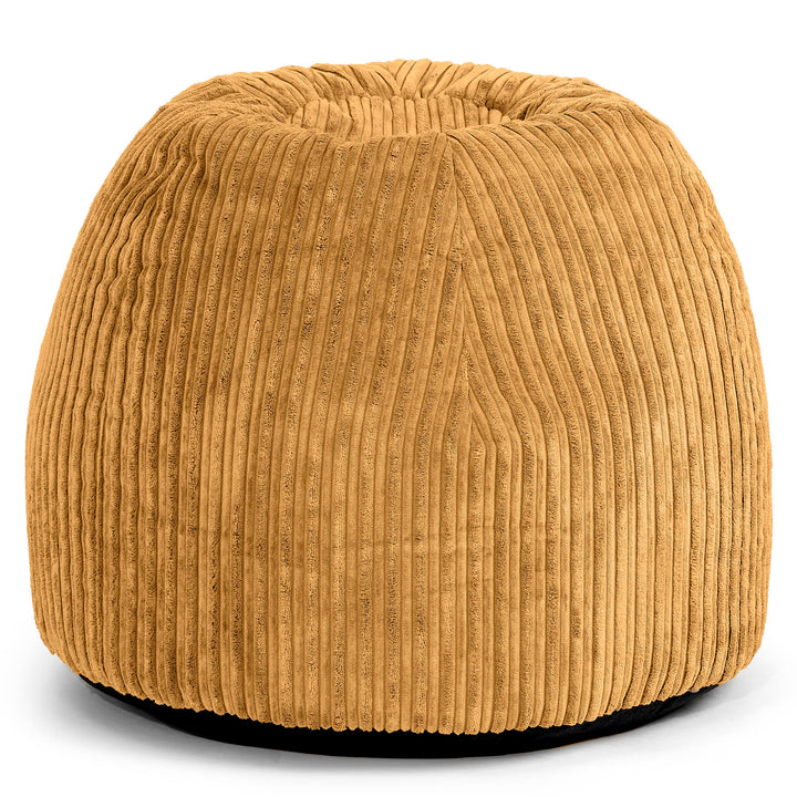 Puf Stolička k Toaletnímu Stolku - Manšestr Zlatý Med - 02