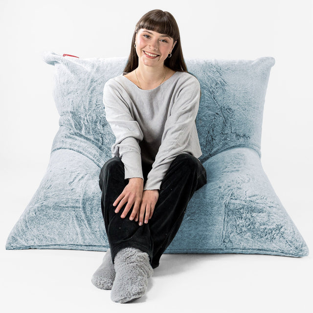 Sedací vak XXL Výměna potahu - Umělá králičí kožešina 01