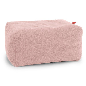 Malá podnožka - Buklé Růžová