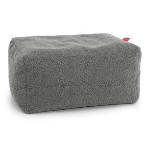 Malá podnožka - Buklé Šedá