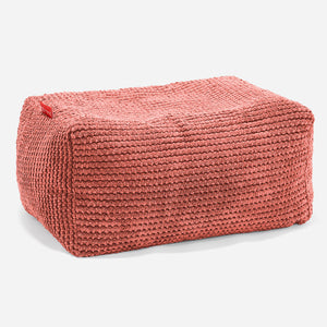 Malá podnožka - Pom pom Dýňová Oranžová