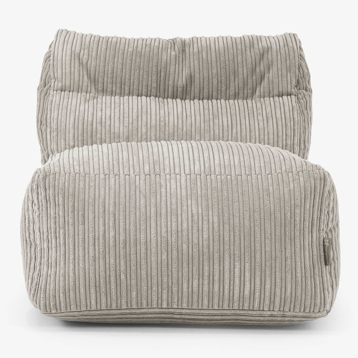 Modulární Pohovka Sedací Vak, Střední Díl - Manšestr Norek 02