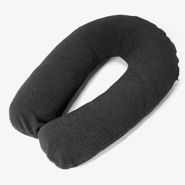 Objímací polštář - Buklé Tmavomodrá šeď 01