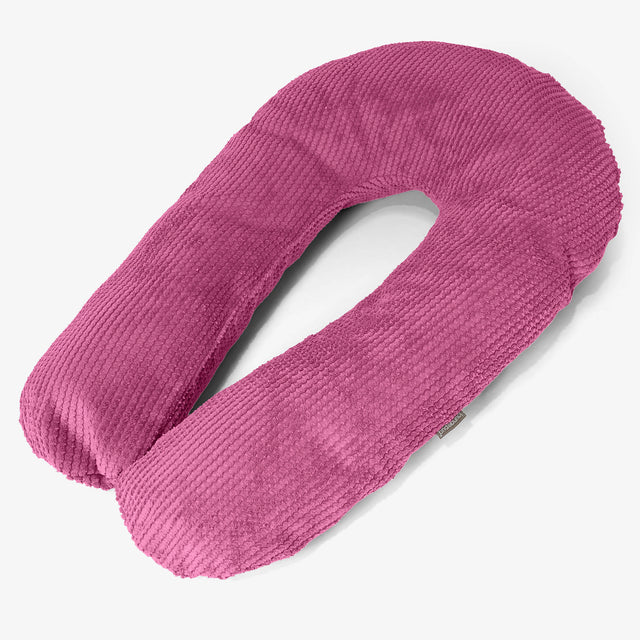 Objímací polštář - Pom pom Růžová 01