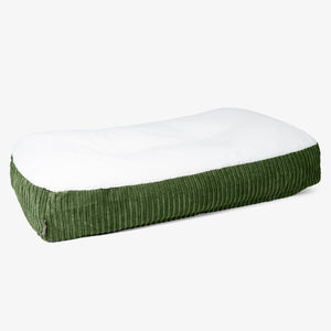Pelíšek pro psy Sloucher XL - Sherpa & Manšestr Lesní zelená