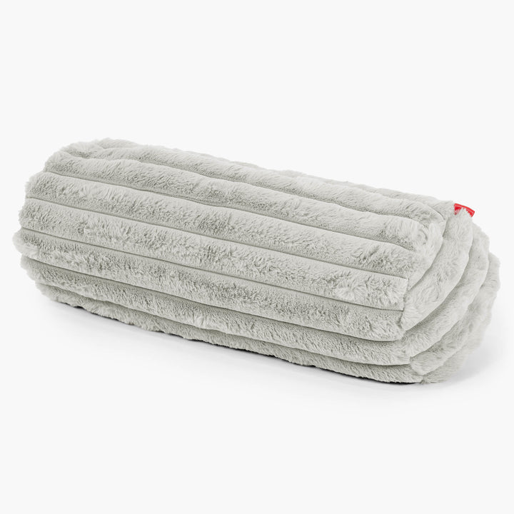 Relaxační Povlak na Polštář 20 x 55cm - Ultra plyšový kord Šalvějová zelená 01