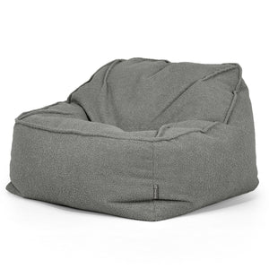 Sedací pytel Sloucher, křeslo - Buklé Šedá