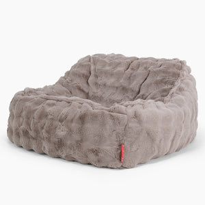 Sedací pytel Sloucher, křeslo - Umělá kožešina Bublina Norek