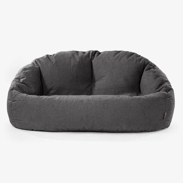 Sedací vak pohovka Bubble - Buklé Tmavomodrá šeď 01