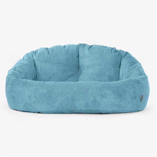 Sedací vak pohovka Bubble - Pom pom Modrozelená 01