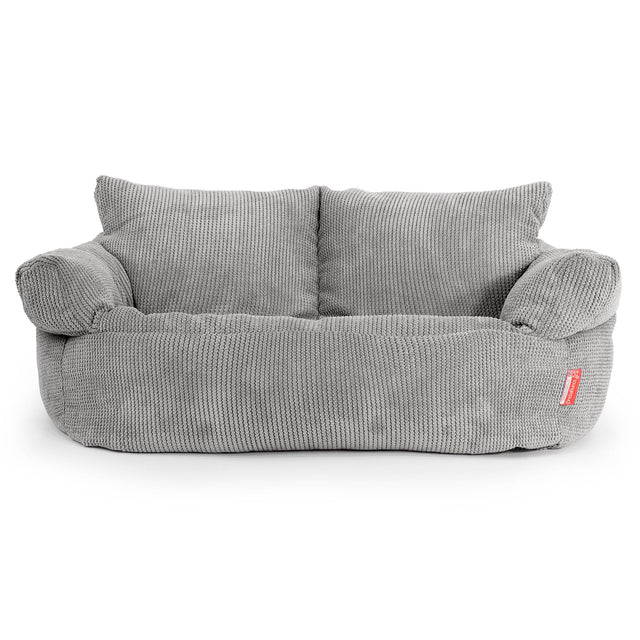 Sedací vak pohovka Josephine - Pom pom Tmavě šedá 01