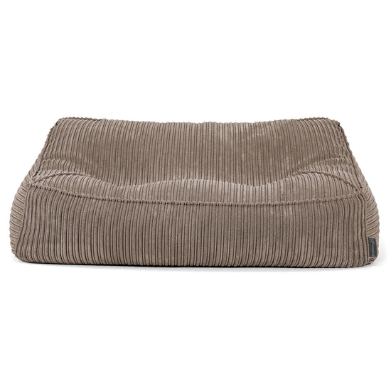 Sedací vak Sloucher, pohovka - Manšestr Holubí šeď 01